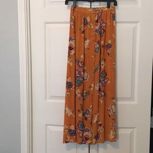 Floral print Maxi dress, XS